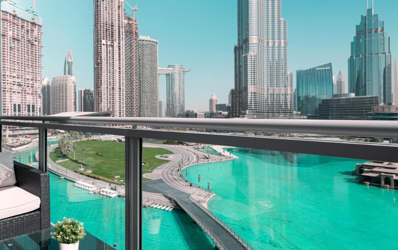Elite Royal Apartment - Full Burj Khalifa & Fountain View - Brilliant - 2 Bedrooms & 1 Open Bedroom Without Partition Дубай Екстер'єр фото