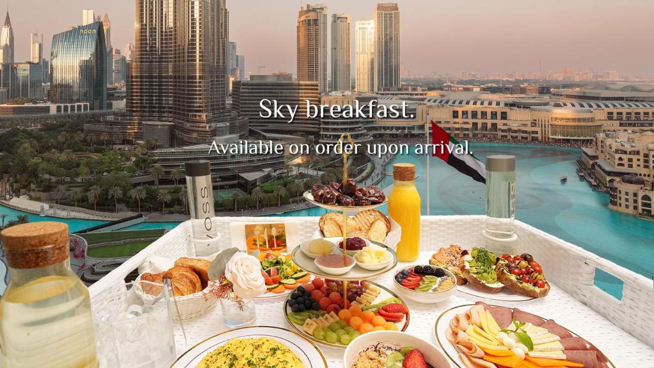 Elite Royal Apartment - Full Burj Khalifa & Fountain View - Brilliant - 2 Bedrooms & 1 Open Bedroom Without Partition Дубай Екстер'єр фото